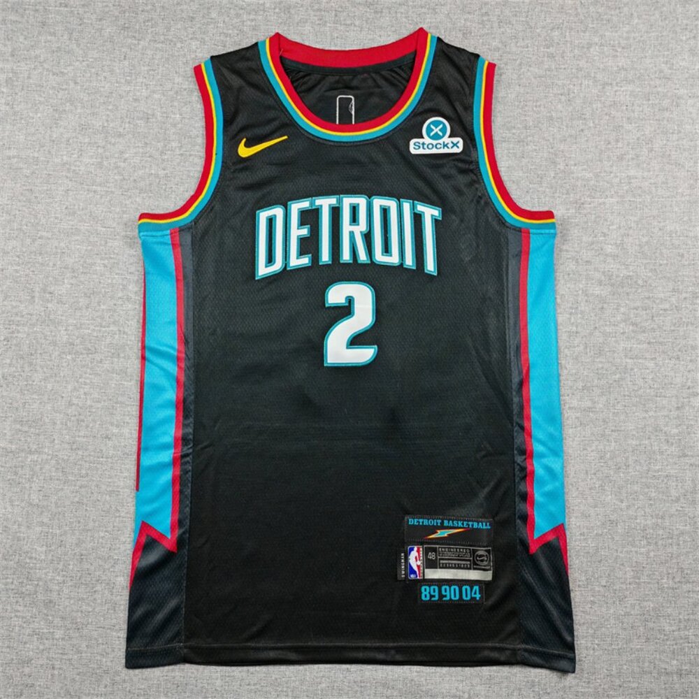 Mens Youths Select Cade Cunningham Charcoal Jersey Stitched